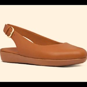 Sarita Leather Slingback shoes